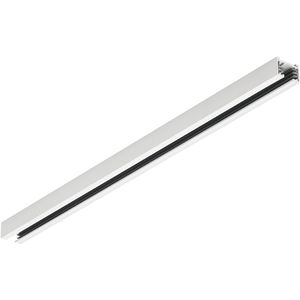 Spanningsrail - Trion Dual - 2 Fase - Opbouw - Aluminium - Wit - 0.5 Meter