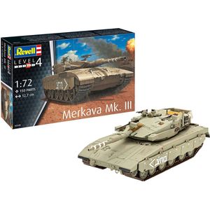 1:72 Revell 03340 Merkava Mk.III Tank Plastic Modelbouwpakket