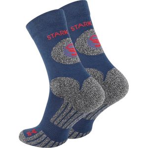 STARK SOUL | Trekking Socks | Wandelsokken | Outdoor | 43-46 | Blauw | Navy