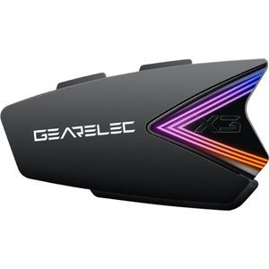 Bluetooth Motorhelm Headset - Communicatiesysteem - IP65 Waterdicht - Motoraccessoire - Bluetooth 5.0 - Gearelec X3