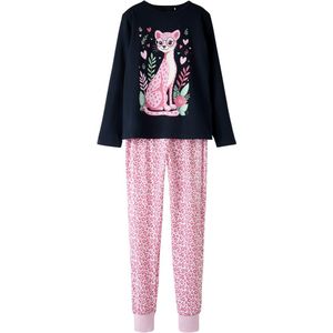 NAME IT - NKFNIGHTSET LS ANIMAL - Meisjes - Pyjamaset