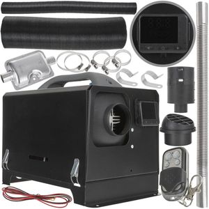 GEKO Diesel luchtverwarmer 8kW - 12V - Geïntegreerde brandstoftank - Afstandsbediening - Compact ontwerp