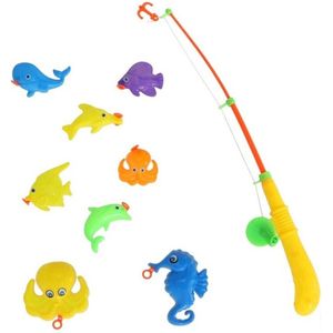 Hengelspel/vissen vangen kermis spel - voor kinderen - badvissen - bad speelgoed