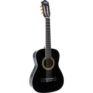 LaPaz 002 BK 1/2 klassieke gitaar zwart