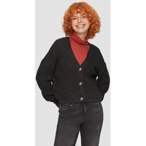 Qs Women-Cardigan 99W0 GREY/BLACK