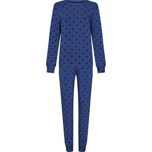 Blauwe bloemetjes pyjama Pastunette - Blauw - Maat - 50