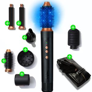 Leto Airstyler Pro - Met Coanda technologie - Fohnborstel - Krulborstel - Krultang 5 in 1 - Multistyler - Fohn met Diffuser - Krullen Borstel - Curl Brush