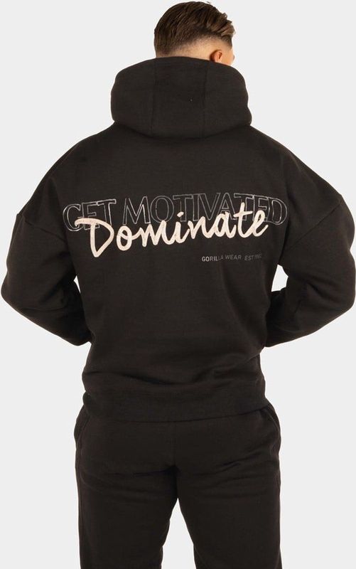 Gorilla Wear - Jordan Oversized Hoodie - Zwart