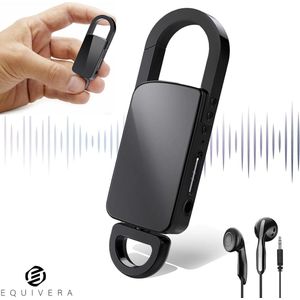 Equivera Afluisterapparatuur - Afluisterapparatuur op afstand - Afluisterapparatuur spy - Voice Recorder - Dictafoon