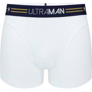 Ultraman & Sapph - Boxershort voor heren - Wit - Katoen - Stretch - XL