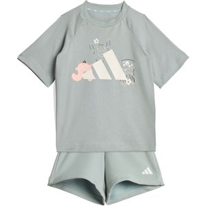 adidas Sportswear TIRO_NSTER T-SHIRT SET - Kinderen - Groen