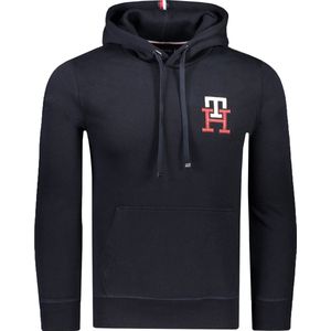 Tommy Hilfiger Essential Monogram Hoody Truien & Vesten - Donkerblauw