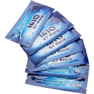 Wegwerp Mini Tandenborstels - Tand Reiniging Doekjes - 11 × 11 × 5 cm - 50 stks - Mondhygiëne Gereedschap