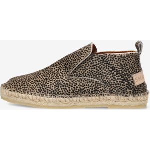 Shabbies Amsterdam Espadrille Elche Lofa Pony Beige - Maat 40