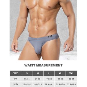 Elastische Heren String Tanga - Sexy Bikini G-Strings en T-Back Thong Ondergoed