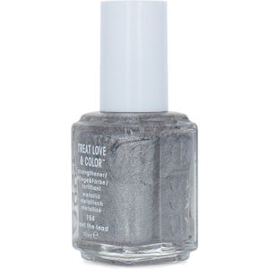 Essie Treat, Love & Color Metallic Nagellak - 158 Steel the Lead - Grijs