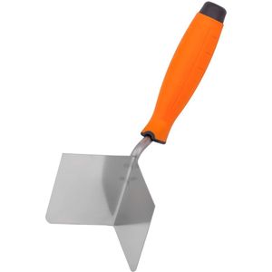 Professionele Set van 2 Roestvrijstalen Hoekspanen voor Binnen- en Buitenpleisterwerk