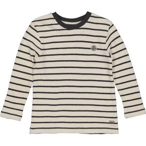 Quapi - Jongens Shirt - AOP Black Stripe - Maat 146-152