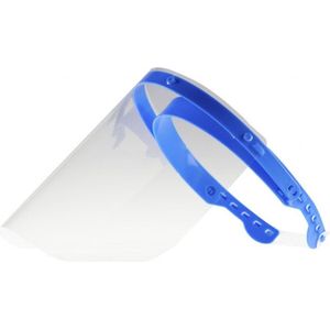 Gezichtscherm - Kunststof - Plexiglas - 1 stuks inclusief 3 reserveschermen