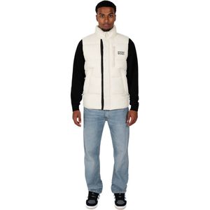 Wrong Friends Lafayette Bodywarmer Heren – Wit – Regular Fit