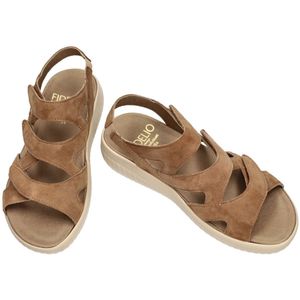 Fidelio - Giulia G½ - Sandalen - Bruin - Nubuck - Comfortabele Pasvorm