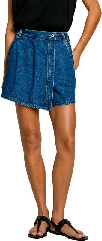 Pepe Jeans Regular Hoge Taille Denim Shorts
