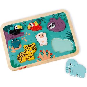 Janod WWF - Chunky Puzzel Jungle