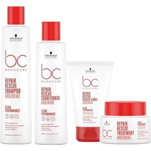 Schwarzkopf - Bonacure Clean Performance Repair Rescue Care Set - 250+200ml+200+100ml