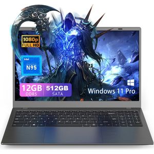 Omiximo Laptop - 15.6 inch - Full HD - Intel N95 - 12GB - 512GB