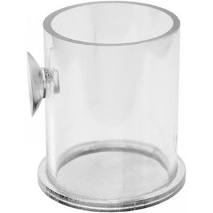 Garnalen Feeding Bowl - Acryl Aquarium Feeding Tube met zuignap