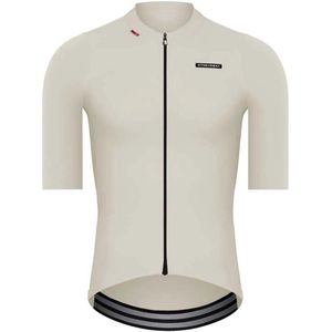 Etxeondo Alde Korte Mouw Wielertrui Beige M Man