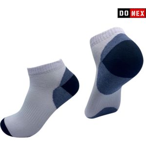 8 Paar sneakersokken -Donex - Plattenaad - Cirkel - Maat 39-42