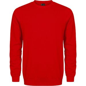 Unisex Sweater 'Promodoro' met ronde hals Fire Red - XXL