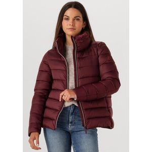 SAVE THE DUCK Elsie Jassen Dames - Winterjas - Bordeaux - Maat S
