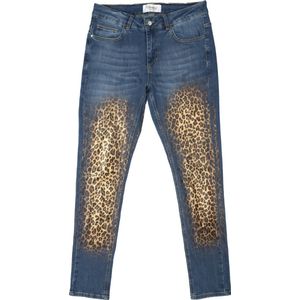 Jeans Leopard Glow. Maat 38