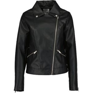 Blue Seven dames - Jas 291092 zwart bikerjas maat 38