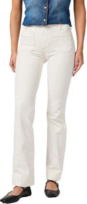 Wrangler Flare Spijkerbroek Wit 24 / 32 Vrouw