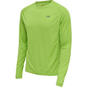 Newline - Core Running - T-shirt - Heren - Lange Mouwen - Reflecterende Logo-opdruk