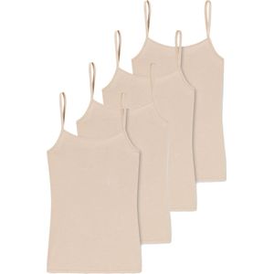 Schiesser Dames spaghettitopje 4 pack Modal Essentials