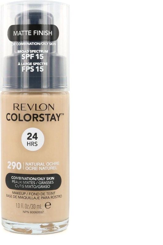 Revlon Colorstay Matte Finish Foundation - 290 Natural Ochre (Combination/Oily Skin)