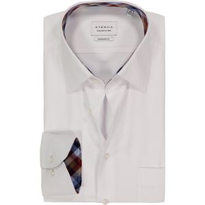 ETERNA - Modern Fit - Overhemd - Wit - Strijkvrij