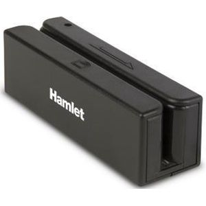 Hamlet - HURMAG3 - Magnetische Kaartlezer - Zwart - USB - 1,1 Meter Kabel
