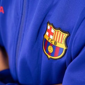 FC Barcelona - Trainingspak - Navy - Officiële Fanmerchandise - Kinderen 25/26 - Voetbalkleding
