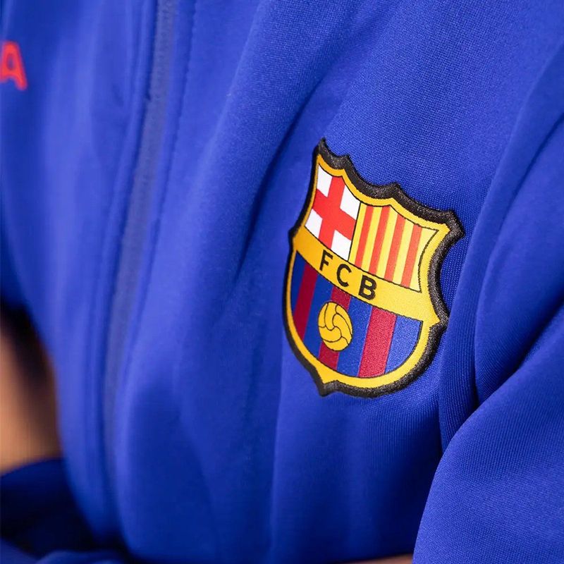 FC Barcelona - Trainingspak - Navy - Officiële Fanmerchandise - Kinderen 25/26 - Voetbalkleding