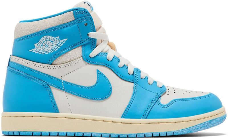 Jordan - Aj1 Retro High Og - Heren Schoenen - Blauw - Leer