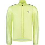 Rogelli - Emergency - Regenjas - Fluor - Fietsregenjack