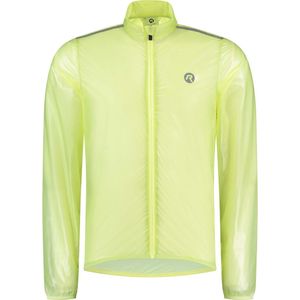Rogelli - Emergency - Regenjas - Fluor - Fietsregenjack