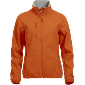 Clique Basic Softshell Jacket Ladies 020915 - Vrouwen - Diep-Oranje - XXL