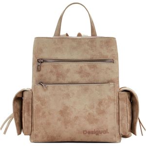 Desigual Vrije tijd rugzak Rugzak Modus Sumy Backpack White Taupe