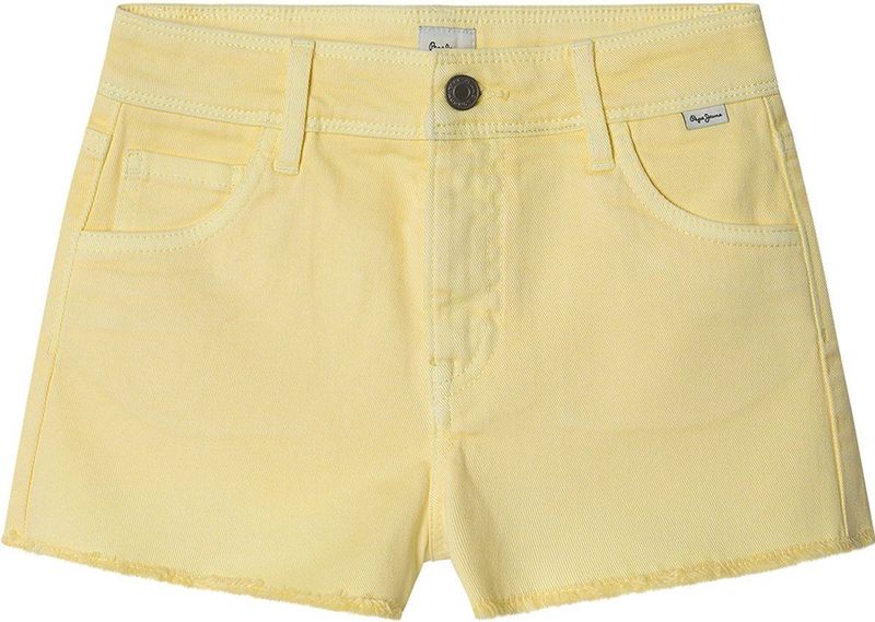 Pepe Jeans - Ofra - Korte Broek - Geel - 5-Pockets - 12 Years